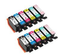 ForgeCore Ink Cartridge Compatible With KAM EP-882AW EP-882AB EP-882AR EP-883AW EP-883AB EP-883AR Printer(2set)