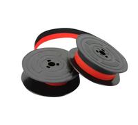 ForgeCore Label Tape 10pcs 20pcs GR4 GR4BR GR4BK Compatible With Olivetti A730 A770 42 44 45 46 Valentine Typewriter Ribbon Black Red Twin Spool(GR4 Red Black 20pcs)