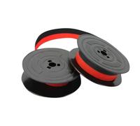 ForgeCore Label Tape 10pcs 20pcs GR4 GR4BR GR4BK Compatible With Olivetti A730 A770 42 44 45 46 Valentine Typewriter Ribbon Black Red Twin Spool(GR4 Red Black 10pcs)