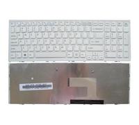 ForgeCore Laptop Keyboard Compatible With VPC EL PCG 71C11V PCG 71A11T PCG 71A12T PCG 71911M PCG 71C11M Three Screws US Layout(White)