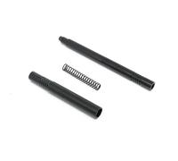 ForgeCore Metal Center Drive Shaft AR 310884 RC Car Upgrade Parts Compatible With 1 10 1 8 Scale Vehicles Similar To Infraction Vendetta Models(Black)