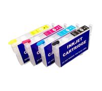 ForgeCore T1281 Universal Fit Refillable Ink Cartridge Works With S22 SX125 SX130 SX230 SX235W SX420W SX440W SX430W SX425W SX435W SX438 SX445W BX305F