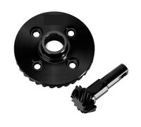ForgeCore TRX6 Compatible Differential Gear Set Steel Overdrive Underdrive Axle Helical Ring And Pinion Gears Upgrade Parts Compatible with Crawler Trucks(12T 33T)