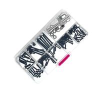 ForgeCore Universal Screw Tool Box Compatible with RC Car Maintenance And Modification Compatible With Meijiaxin 14209 14210 Includes Various Types Of Screws And Tire Wrenches