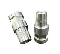 Forged aluminum battery terminals with fine grinding for smooth finish and optimal electrical contact in demanding battery connection scenarios