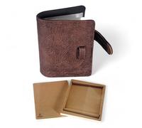 Forged Dice Co. Book of Incantations Spell Card Book - Druid Edition - Brown