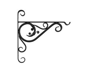 Forged Hanging Basket Bracket - 18" Bracket, Garden Pride