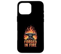 Forged In Fire Blacksmith Anvil Case for iPhone 16 Pro Max