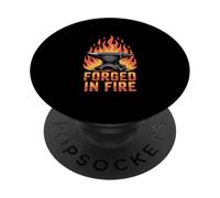 Forged In Fire Blacksmith Anvil PopSockets Adhesive PopGrip