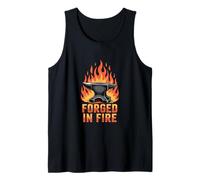 Forged in Fire Blacksmith Anvil Tank Top