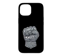 Forged In Steel Fist Strength Case for iPhone 15