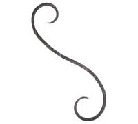 Forged S-Haken, approx. 29 CM Hooks S-Hooks-Medieval-Painted | All purpose hook, hand forged, hanging basket, rustic, medieval, viking, larp, hanging, storage kitchen, coat hook