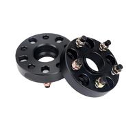 Forged Spacer 2Pieces 15/20/25/30/35/40/45/50mm Wheel spacers Conversion adapters for PCD 5x108 to 5x98 5x100 5x110 5x112 5x114.3 5x120 5x127(2PCS 15mm Black)
