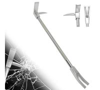 Forged Steel Entry Tool, Emergency Rescue & Demolition Tool, Anti-Slip Handle, Carbon Steel, for Forced Entry and Breaching Work, 24in