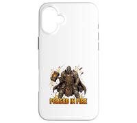 Forged Strength Warrior Hammer Power Design Case for iPhone 16 Plus
