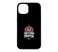 Forged Through Prayer Christian Strength Case for iPhone 13
