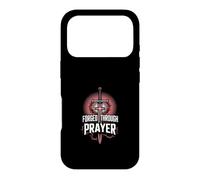 Forged Through Prayer Christian Strength Case for iPhone 17 Pro