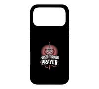 Forged Through Prayer Christian Strength Case for iPhone 17 Pro Max