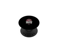Forged Through Prayer Christian Strength PopSockets Adhesive PopGrip