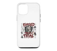 Forged Through Trial Christian Warrior Shield Armor Faith Case for iPhone 12/12 Pro