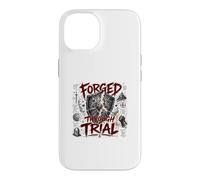 Forged Through Trial Christian Warrior Shield Armor Faith Case for iPhone 14