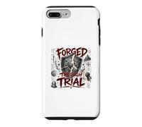 Forged Through Trial Christian Warrior Shield Armor Faith Case for iPhone 7 Plus/8 Plus