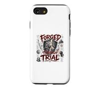 Forged Through Trial Christian Warrior Shield Armor Faith Case for iPhone SE (2020) / 7/8