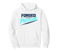 Forged Under Pressure - Motivational Strong Mindset Pullover Hoodie
