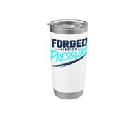 Forged Under Pressure - Motivational Strong Mindset Stainless Steel Insulated Tumbler