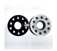 Forged Wheel Spacer 2pcs 12mm Wheel Spacers Adapters PCD 5x100/5x112 Center Bore 57.1mm Suit for Volkswagen Universal Series Car Universal(Black x 2Pieces)