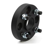 Forged Wheel Spacer 2Pieces 20/25/30/35/40mm Wheel Spacer Conversion Adapter PCD 4x100 To 4x108 4x110 4x114.3 4x120 Universal(2PCS 20mm Black)