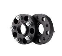 Forged Wheels Spacer 2 Piece PCD 5x114.3 CB 60.1mm Wheel Spacer Adapter For Lexus For ES For GS For HS For IS For LS For NX For RC For RX For Camry For RAV4(20mm black)