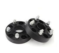Forged Wheels Spacer 2Pieces For TOYOTA For Crown GT2000 For Prius 15/20/25/30/mm PCD 5x100 CB 54.1mm Wheel Spacer Adapter 5 Lug(50MM Black)