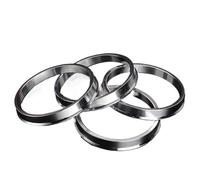 Forged Wheels Spacer 4Pieces Hub Rings Hub Centric Rings Wheel Bore 60.1-64.1、60.1-66.1、60.1-66.6、60.1-67.1、60.1-72.56、60.1-73.1、60.1-74.1mm(60.1-72.56mm)