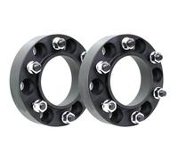 Forged Wheels Spacer For Mitsubishi L200 For Montero Wheel Spacers Widening Kit 6x139.7 Hubcentric 67.1 M12*1.5 Car Aluminum Adapter 25/30/35mm(2PCS Black 30mm)