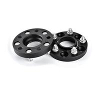Forged Wheels Spacer Wheel Spacer Adapter PCD 5x108 CB 63.4 M12x1.5 2 Piece For Focus For C-MAX For Taurus For Jaguar For XF For XK For S-TYPE(Black 15mm)