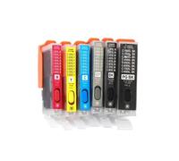 ForgediY 150 PGI350 CLI351 Ink Cartridge 4 Pack Compatible With IP7230 8730 IX6830 MG5430 MG5630 MG5530 MG7530F MG7130 MG6730 MG6530 MG630 MX723 MX923 -(6colos1set)
