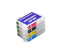 ForgediY 4Pcs 297 T2971 T2962 T2963 T2964 Empty Refill Ink Cartridge With Disposable Chip Compatible With Printer Supplies XP231 XP241(with Syringe)