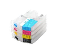 ForgediY 4Pcs Set Empty Refill Ink Cartridge With Chip Compatible With Printer Supplies MFC J890 J895 DCP J772 J774 J572 J491 J497(LC3013)