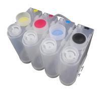 ForgediY 500ML 5 Colors Ciss Ink Tank Large Capacity Compatible With Printer Supplies For Part Number For For For For Printers