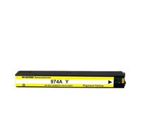 ForgediY 974A 974X Pigment Ink Cartridge 2-pack Compatible With 352dw 377dw 452dw 477dw 552dw 577dw P55250dw P57750(974A 55ml-Y)