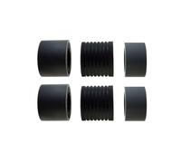 ForgediY Scanner Roller Kit 3601C002 3601C002AA 8262B001 8262B001AA Compatible With Printer Supplies DR-G1100 DR-G1130(1Set Rubber Tire)