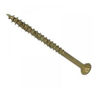 ForgeFast Countersunk Decking Screws | 4.5 x 75mm | Tan Elementech 2000 | Tub 400