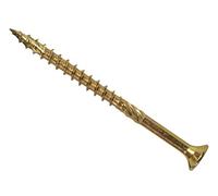 ForgeFast Elite Fast-Start Woodscrews | 4.0 x 50mm | Zinc Yellow | Box 200
