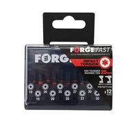 ForgeFix ForgeFast TORX Compatible Impact Bit Set, 12 Piece