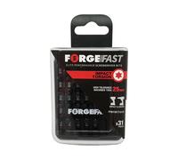 Forgefast FFBITSETT3125 Impact Bit Set - Torx 25Mm - 31 Piece Assorted (Kit Of 31Pc)
