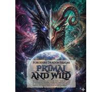 Forgefire Dragon Realms: Primal & Wild: An Epic Untamed Adventure with Wild Dragons, Dense Jungles, and Raw Nature for Teens and Adults: 50 ... and Single-Sided Pages to Prevent Bleed
