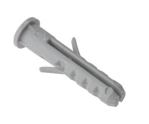 Forgefix 100Rmd630 Nylon Wall Plug Rimmed M6 X 30mm Bag 100 Forrmd630M