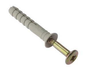 Forgefix 10Hf630 Hammer Fixing & Plug M6 X 35mm Bag 10 Forhf630M