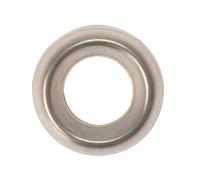 Forgefix 200Scw10N Screw Cup Washers Solid Brass Nickel Plated No.10 Bag 200 Forscw10Nm